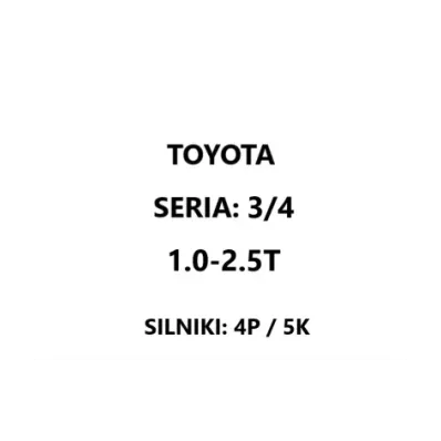 Filtr powietrza TOYOTA SERIA: 3/4