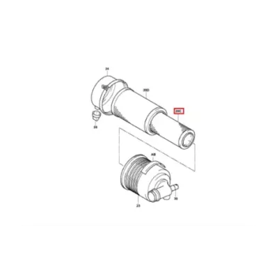 Filtr powietrza TOYOTA SERIA: 7/8 - WEWNĘTRZNY