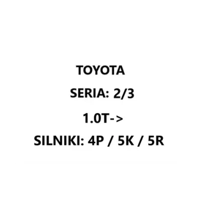 Filtr powietrza TOYOTA SERIA: 2/3