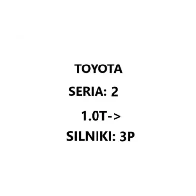 Filtr powietrza TOYOTA SERIA: 2
