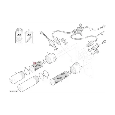 Filtr hydrauliki (hydrauliczny) LINDE SERIA: 392-01