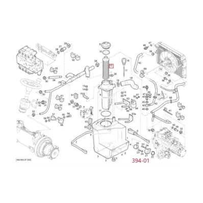 Filtr hydrauliki (hydrauliczny) LINDE SERIA: 394-01