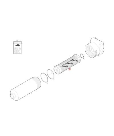 Filtr hydrauliki (hydrauliczny) LINDE SERIA: 394-02
