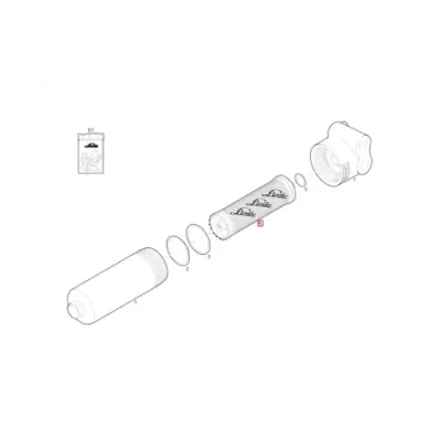 Filtr hydrauliki (hydrauliczny) LINDE SERIA: 394-02