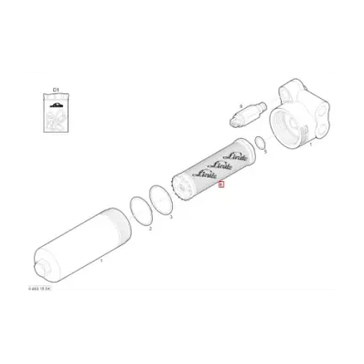 Filtr hydrauliki (hydrauliczny) LINDE SERIA: 394-02