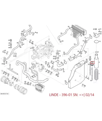  odpowietrznik LINDE SERIA: 396-01