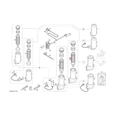 Filtr hydrauliki (hydrauliczny) LINDE SERIA: 396-01