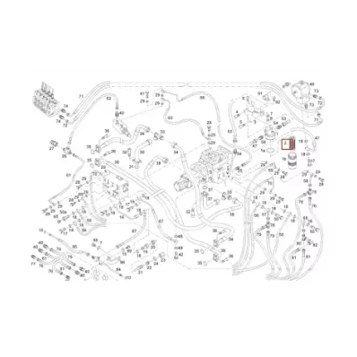 Filtr hydrauliki (hydrauliczny) LINDE SERIA: 353-02