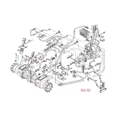 Filtr hydrauliki (hydrauliczny) LINDE SERIA: 352-02