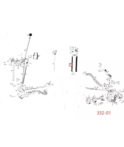 Filtr hydrauliki (hydrauliczny) LINDE SERIA: 332-01