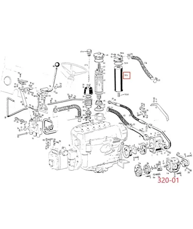 Filtr hydrauliki (hydrauliczny) LINDE SERIA: 320-01