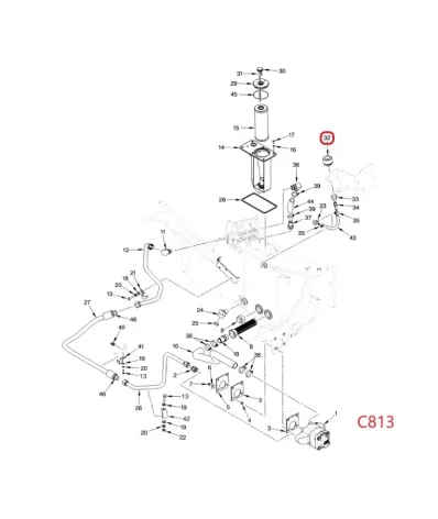  odpowietrznik YALE SERIA: (C813)