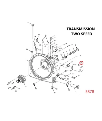  skrzyni) YALE SERIA: (E878) - TWO SPEED