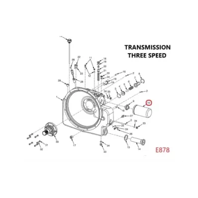  skrzyni) YALE SERIA: (E878) - THREE SPEED