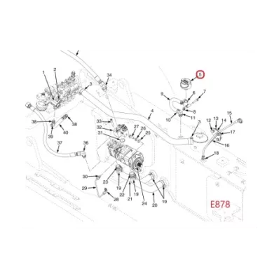  odpowietrznik) YALE SERIA: (E878)