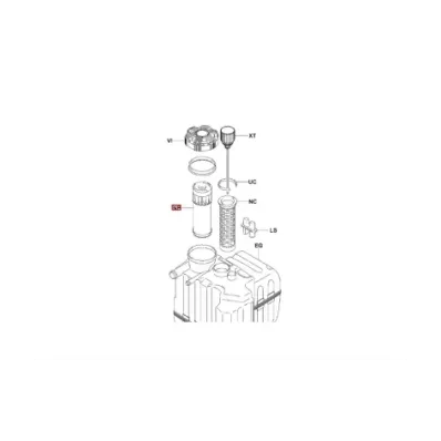 Filtr hydrauliki (hydrauliczny) TOYOTA seria: (8)